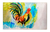 Colorful Rooster II Dornier Rug