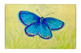 Blue Azure Butterfly Dornier Rug