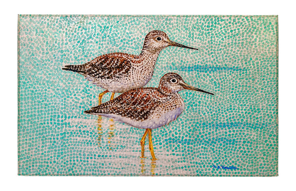 Yellow Legs Sandpipers Dornier Rug