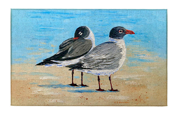 Laughing Sea Gulls Dornier Rug