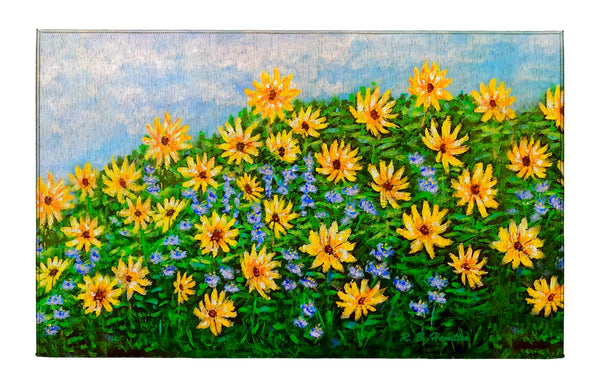 Many Sunflowers Dornier Rug