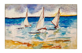 Three Sailboats Dornier Rug