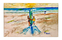 Two Surfers Dornier Rug
