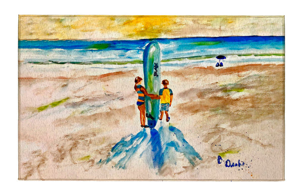 Two Surfers Dornier Rug