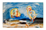 Two Chicks Dornier Rug