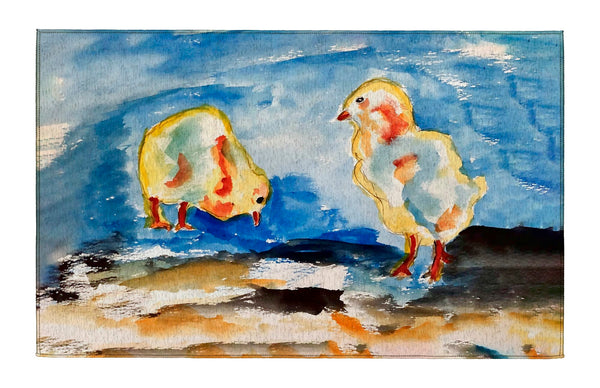 Two Chicks Dornier Rug
