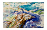 Dolphin Portrait Dornier Rug