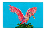 Spoonbill Wings Spread Dornier Rug