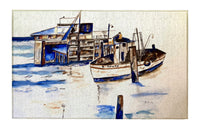 Fishing Boat II Indoor Dornier Area Rug 20x32