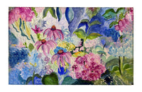 Cone Flowers II Indoor Dornier Area Rug 20x32