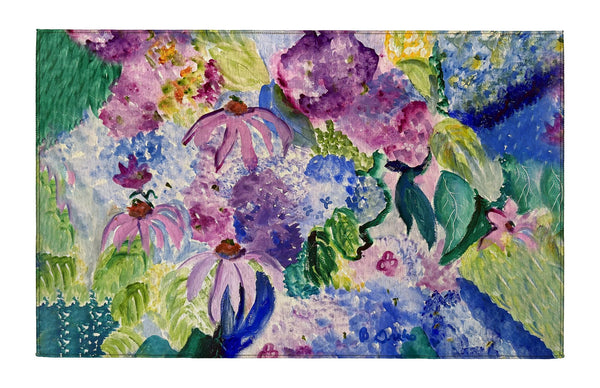 Cone Flowers III Indoor Dornier Area Rug 20x32