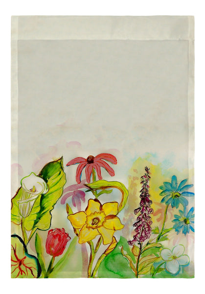 Betsy's Garden Garden Flag 12.5x18