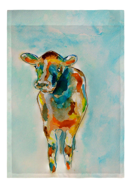 Betsy's Cow Garden Flag 12.5x18