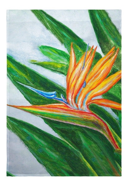 Bird of Paradise Garden Flag 12.5x18