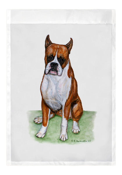 Boxer Dog Garden Flag 12.5x18