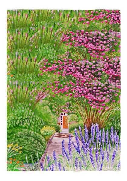 Garden Door Garden Flag 12.5x18