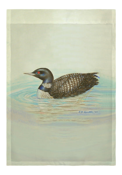 Loon Garden Flag 12.5x18
