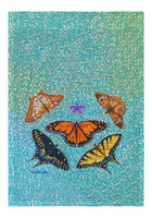 Butterfly Arrangement Garden Flag 12.5x18