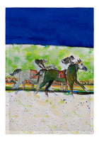 Close Race Garden Flag 12.5x18