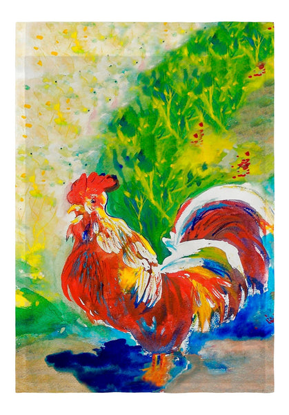 Red Rooster Garden Flag 12.5x18