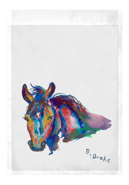Nellie - Horse Garden Flag 12.5x18