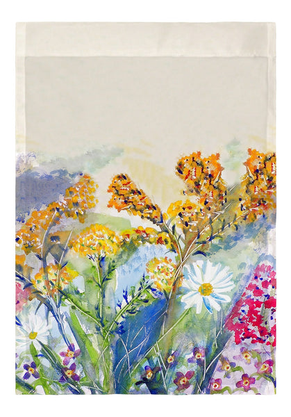Wild Flowers Garden Flag 12.5x18