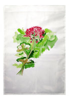 Geranium Garden Flag 12.5x18