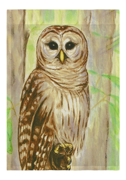 Barn Owl Garden Flag 12.5x18