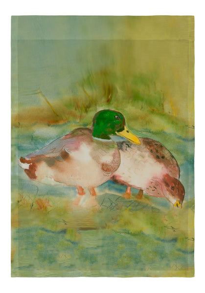Mallard Ducks Garden Flag 12.5x18