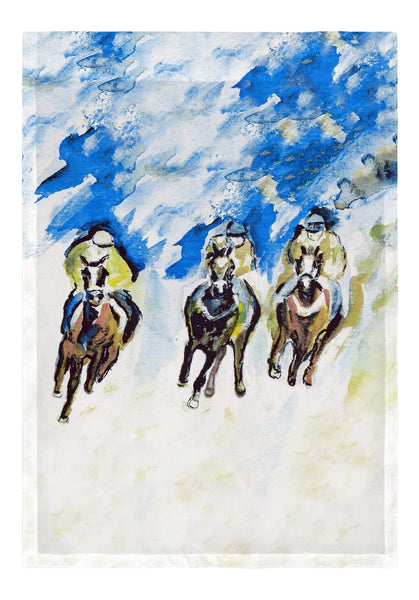 Three Racing Garden Flag 12.5x18