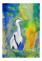 D&B's Blue Heron Garden Flag 12.5x18