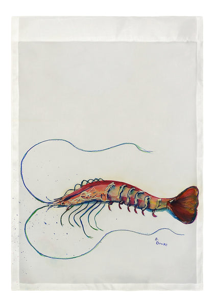 Betsy's Shrimp Garden Flag 12.5x18