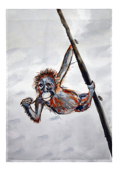 Betsy's Monkey Garden Flag 12.5x18