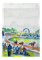 Running Race Garden Flag 12.5x18