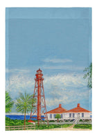 Sanibel Lighthouse, FL Garden Flag 12.5x18