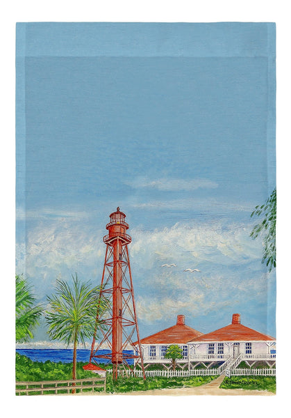 Sanibel Lighthouse, FL Garden Flag 12.5x18