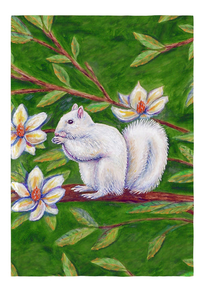 White Squirrel Garden Flag 12.5x18