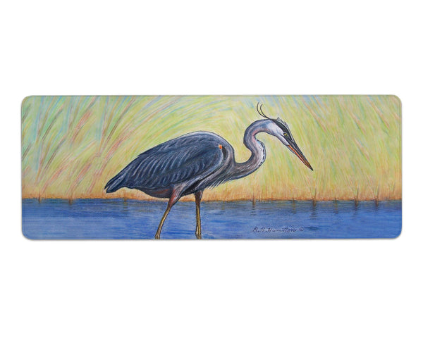 Blue Heron Gaming Mousepad/Bar Mat