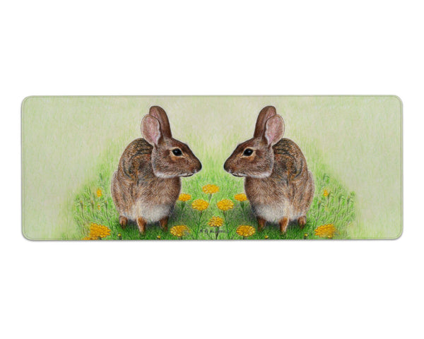 Rabbit Gaming Mousepad/Bar Mat
