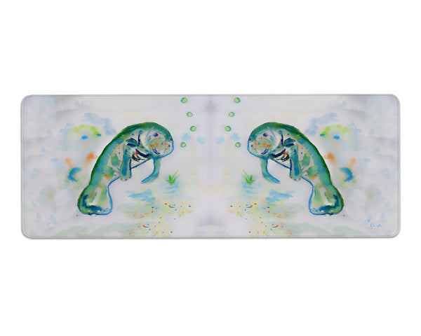 Betsy's Manatee Gaming Mousepad/Bar Mat