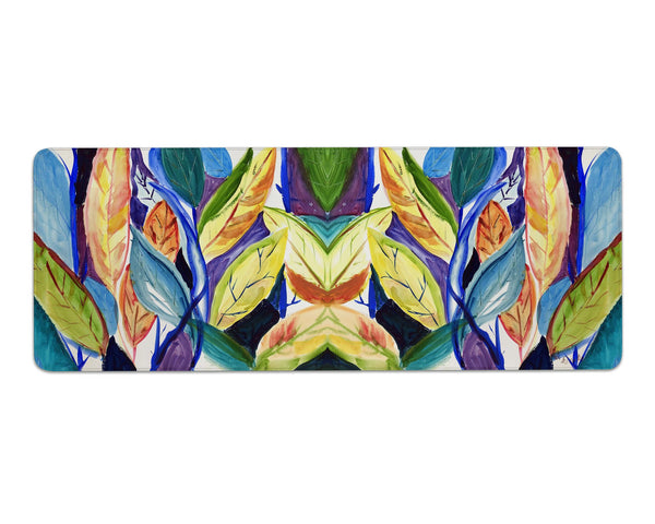 Gold Leaves Gaming Mousepad/Bar Mat