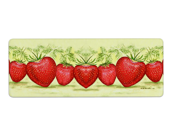 Strawberries Gaming Mousepad/Bar Mat