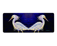 Palette Snowy Egret Gaming Mousepad/Bar Mat