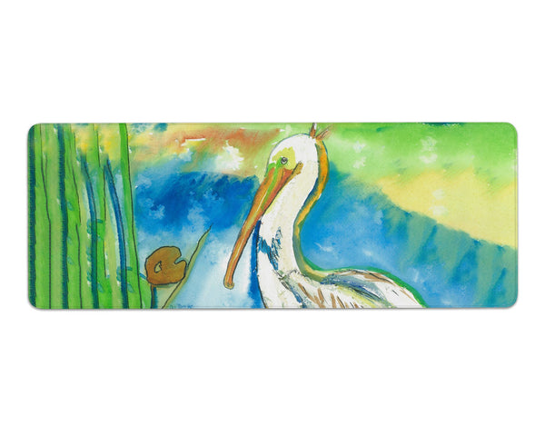 White Pelican Gaming Mousepad/Bar Mat
