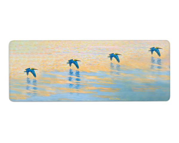 Evening Pelican Gaming Mousepad/Bar Mat