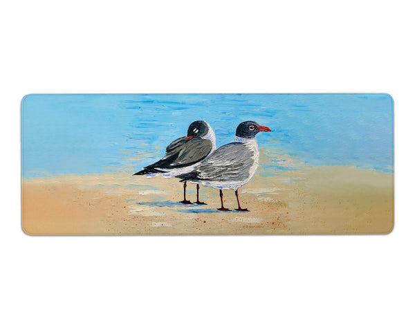 Laughing Sea Gulls Gaming Mousepad/Bar Mat