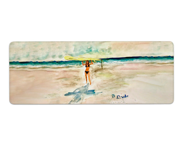 Surfer Girl II Gaming Mousepad/Bar Mat