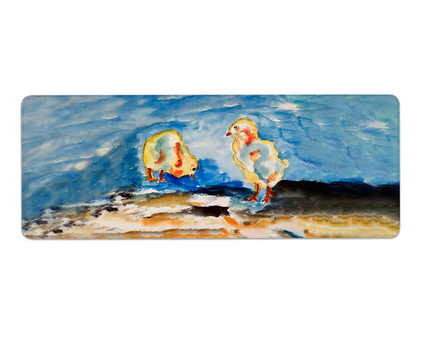 Two Chicks Gaming Mousepad/Bar Mat