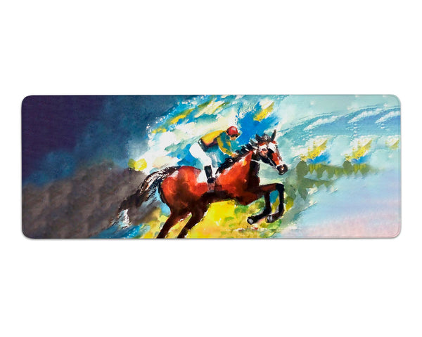 Horse Jumping Gaming Mousepad/Bar Mat