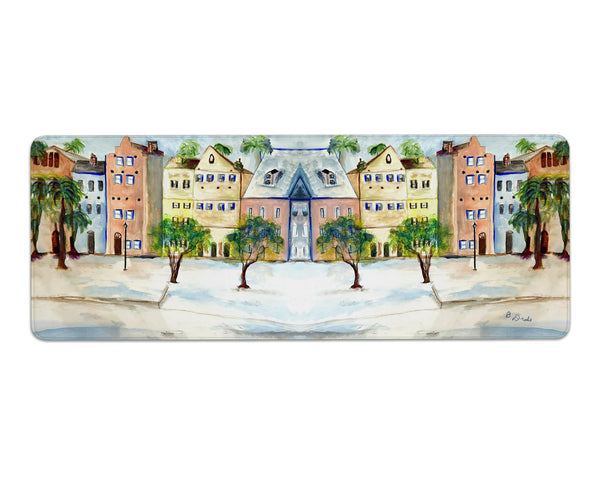 Betsy's Rainbow Row Gaming Mousepad/Bar Mat